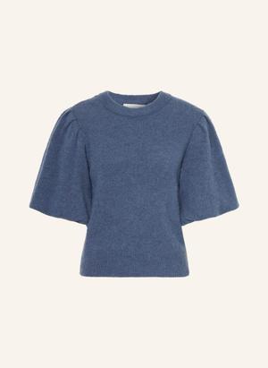 Msch Copenhagen Sweter Z Dzianiny Mschjinie Hope blau