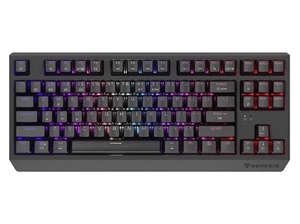 Klawiatura GENESIS Thor 230 TKL Outemu Silent Lemon Czarny