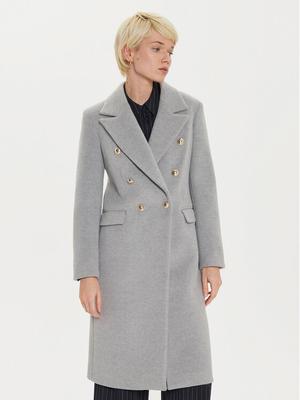 Maryley Płaszcz przejściowy 24IB810/15GC Szary Regular Fit