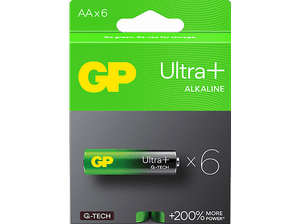 Baterie alkaliczne GP Ultra+ Alkaline 15AUP21-SBV6 6 szt.