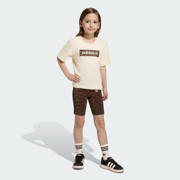 ZESTAW AOP CYCLING SHORT TEE