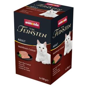 animonda Vom Feinsten karma mokra dla kota, Adult 6x100g Koktajl mięsny