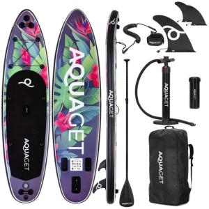 Deska SUP 320 cm pompowana do pływania na stojąco paddleboard z zestawem ak