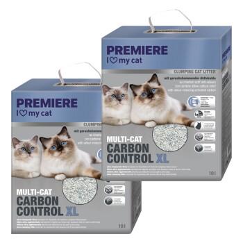 PREMIERE Multi-Cat XL Żwirek zbrylający 2x10 l