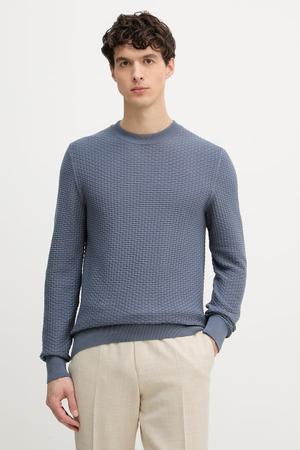 BOSS sweter męski bawełniany H-Imberto