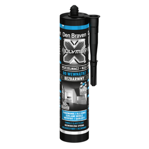 Klej elastyczny - uszczelniacz X-Polimer bezbarwny 290 ml