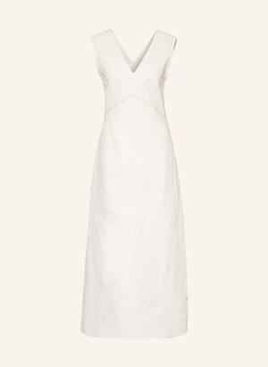 Jil Sander Sukienka Z Lnu beige
