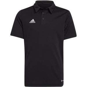 ADIDAS koszulka polo dla chłopców sportowa Entrada H57481 czarna (128)