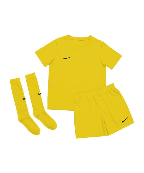 NIKE Komplet sportowy dla dzieci DRY Park Kit Set CD2244 719 żółty (96-104cm)