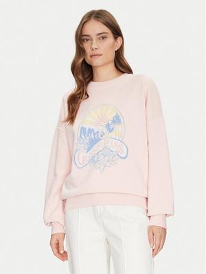 Guess Bluza W5GQ16 K68I4 Różowy Regular Fit