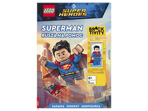 Książka LEGO DC Super Heroes. Superman rusza na pomoc