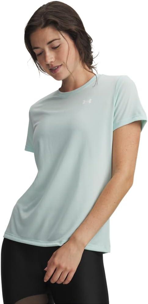 UNDER ARMOUR damska koszulka treningowa Tech SSC - Solid jasny zielony (XL)