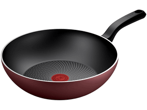 Wok TEFAL Simply Cook H0581902 28cm Bordowy
