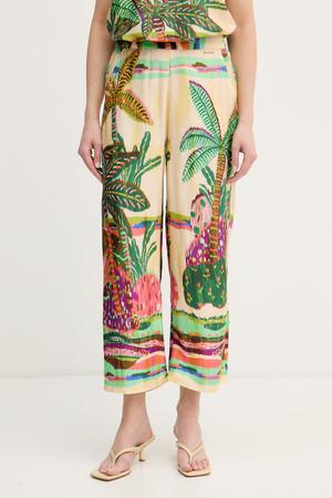 Lola Casademunt spodnie culottes damskie z wiskozy