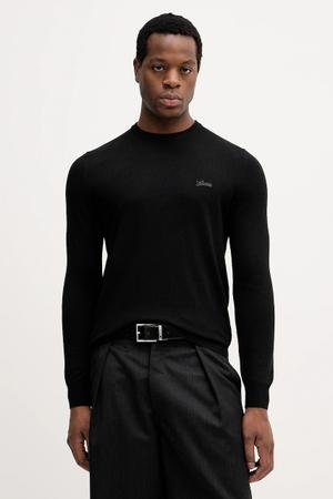 Guess sweter z domieszką jedwabiu DANIEL