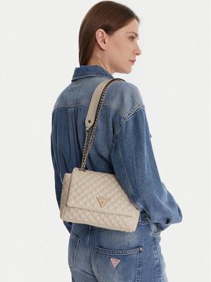 Guess Torebka HWEQG9 54121 Kremowy