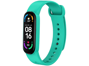 Opaska YUNMI do Xiaomi Mi Band 6/Mi 5 Zielony