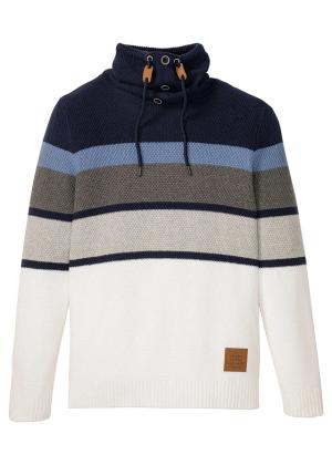 Gruby sweter z czystej bawełny