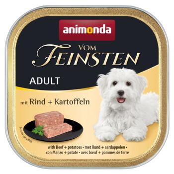 animonda Vom Feinsten mokra karma dla psa, Adult, Wołowina z ziemniakami 22x150 g