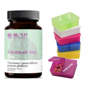 Biolit TOKSIDONT-MAJ PLUS Na TRAWIENIE I PRAWIDŁOWĄ GLUKOZĘ 75ml + GRATIS