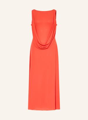 Mcqueen Sukienka Wieczorowa Z Jedwabiu rot