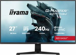 IIYAMA Monitor 27 cali G2771HSU-B1 0.4ms,Fast IPS,1xUSB 3.2, 1xUSB C, 240Hz, DP, 2xHDMI, Adaptive G-SYNC - 1920 x 1080 @48-240Hz DisplayPort On