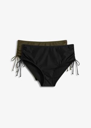 Modelujące figi bikini (2 pary), lekki stopień modelowania sylwetki