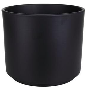 Osłonka cylinder ceramiczna 32 cm antracyt mat CERMAX