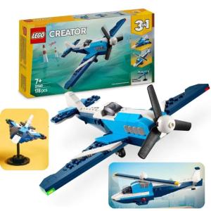 KLOCKI LEGO CREATOR 3 W 1 31160 SAMOLOT WYŚCIGOWY ODRZUTOWIEC HELIKOPTER