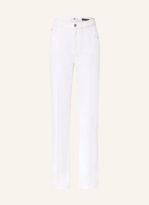 Riani Jeansy Wide Leg weiss