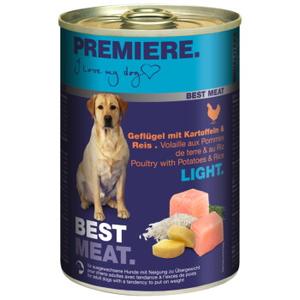 PREMIERE Best Meat Light Drób z ryżem 24x400 g