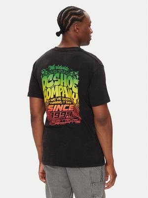 DC Shoes T-Shirt ADYZT05450 Czarny Heritage Fit