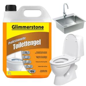 GLIMMERSTONE ŻEL PŁYN DO MYCIA CZYSZCZENIA WC TOALET MUSZLI ŁAZIENEK 5L
