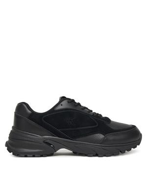 Calvin Klein Jeans Sneakersy Hike Runner Hf Lth Mix YM0YM01289 Czarny