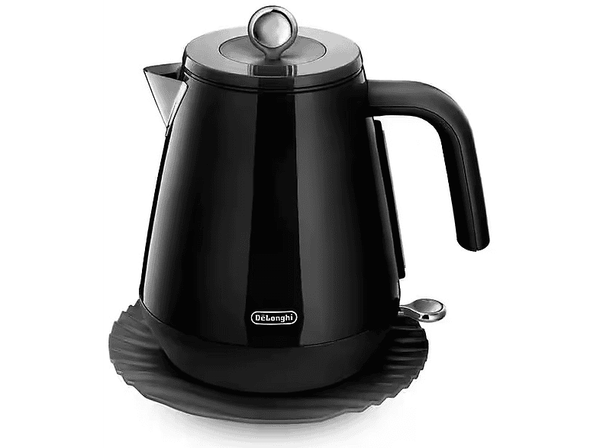 Czajnik bezprzewodowy DE LONGHI KBY2001 BK Czarny, 2200 W, 1.7 L