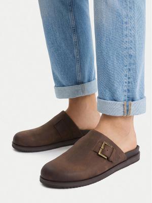 G-Star Raw Klapki EO-MOBEL-01 MI34 Brązowy ciemny