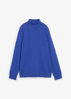 Sweter z golfem, z czystej bawełny