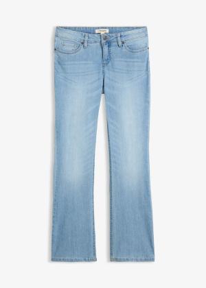 Wygodne dżinsy ze stretchem o kroju bootcut, mid waist