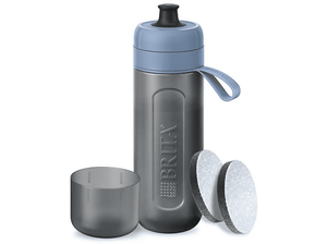 Butelka filtrująca BRITA Active 0.6 l Pastelowy błękit + 2 filtry MicroDisc