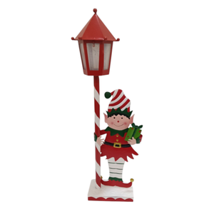 Dekoracja LED Dziewczynka z latarnią 63 cm