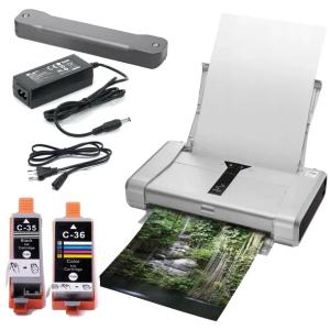 Przenośna drukarka mobilna Canon IP100 na baterie AKUMULATOR NOWA GŁOWICA
