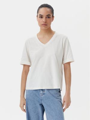 Liu Jo Sport T-Shirt TA5175 JS923 Écru Regular Fit