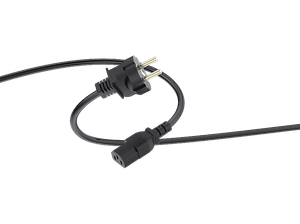 Kabel zasilający ISY ICP-5001 2.5m Czarny