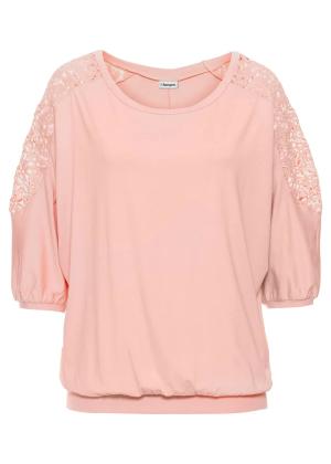 Bluzka oversize z mieszanki wiskozy