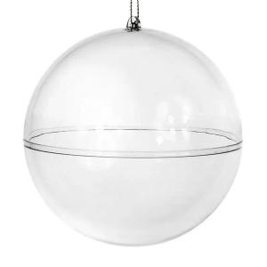 BOMBKA AKRYLOWA kula plastikowa zamykana od góry 14cm - 1szt