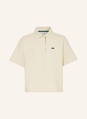 Lacoste Koszulka Polo Z Pikowanym Wzorem weiss