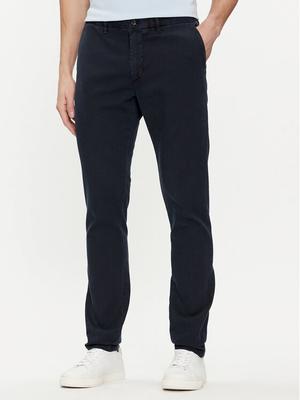 Tommy Hilfiger Chinosy Bleecker MW0MW33910 Granatowy Slim Fit