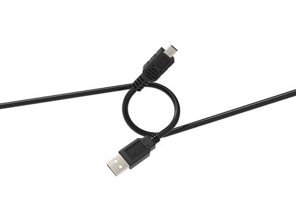 Kabel ISY IUC-1008 USB-A do mini USB 2.0 0,75 m Czarny