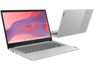 Chromebook LENOVO IP Slim 3 Chrome 14M868 FHD Kompanio 520/8GB/128GB eMMC/INT/ChromeOS Szary (Cloud Grey)