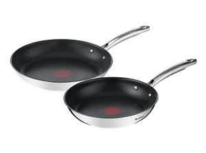 Zestaw patelni TEFAL G732S234 Srebrno-czarny